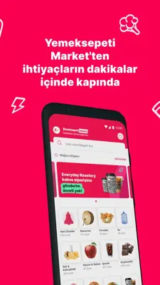 Yemeksepeti android App screenshot 3