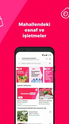 Yemeksepeti android App screenshot 4