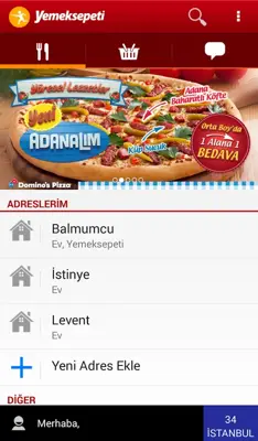 Yemeksepeti android App screenshot 6