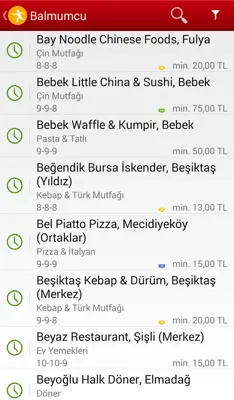 Yemeksepeti android App screenshot 7